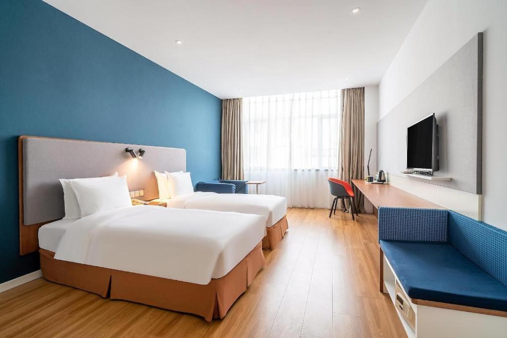 Holiday Inn Express Yangzhou City Center By Ihg Bagian luar foto