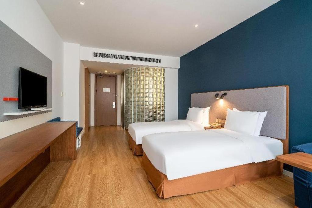 Holiday Inn Express Yangzhou City Center By Ihg Bagian luar foto