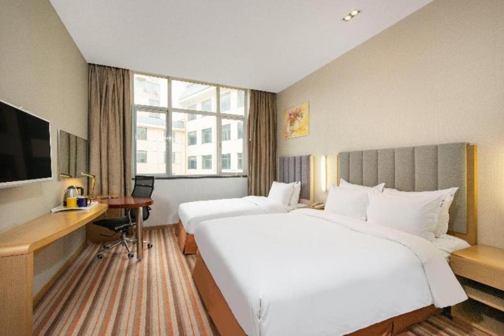 Holiday Inn Express Yangzhou City Center By Ihg Bagian luar foto