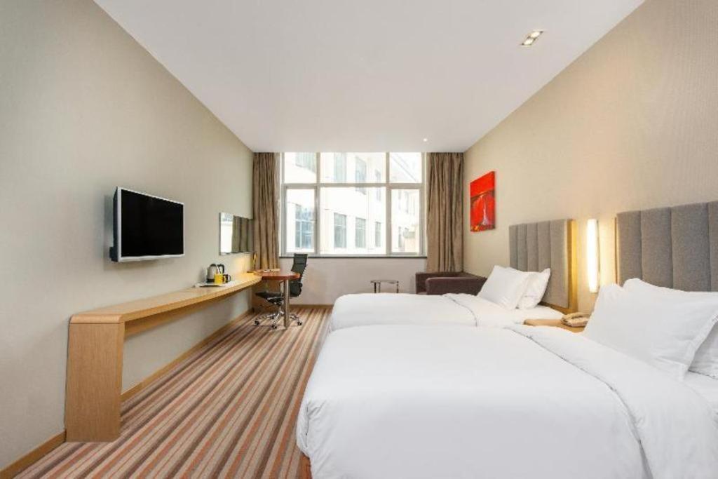 Holiday Inn Express Yangzhou City Center By Ihg Bagian luar foto