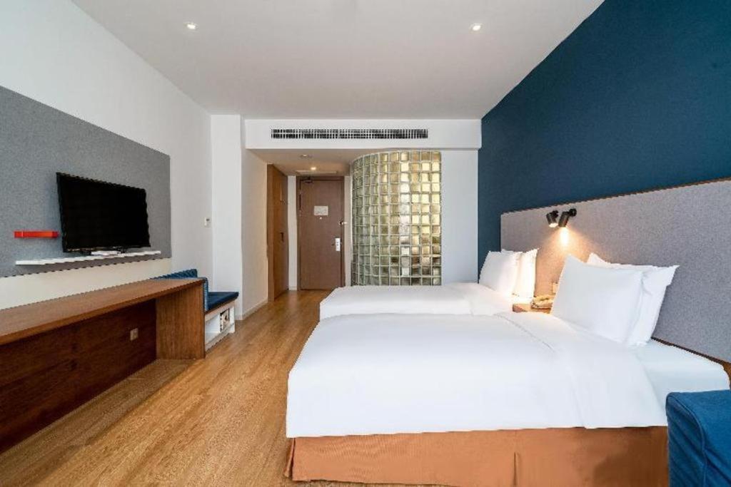 Holiday Inn Express Yangzhou City Center By Ihg Bagian luar foto