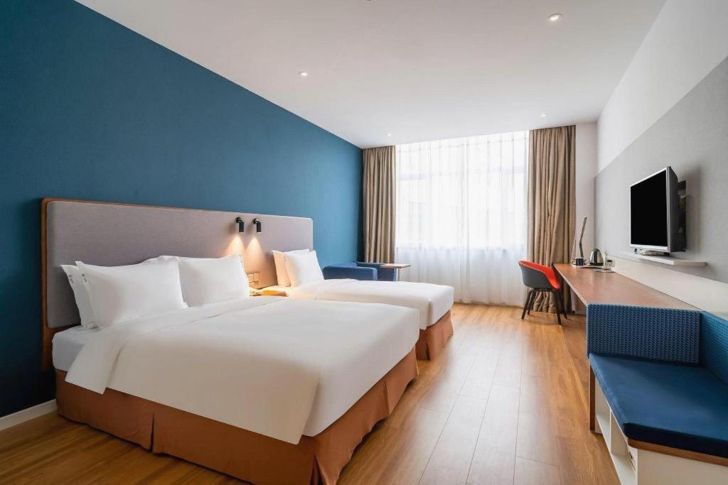 Holiday Inn Express Yangzhou City Center By Ihg Bagian luar foto